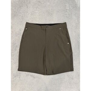 Vuori Shorts Men's M Fleet Performance Stretch Preppy Golf Chino Drawstring EUC